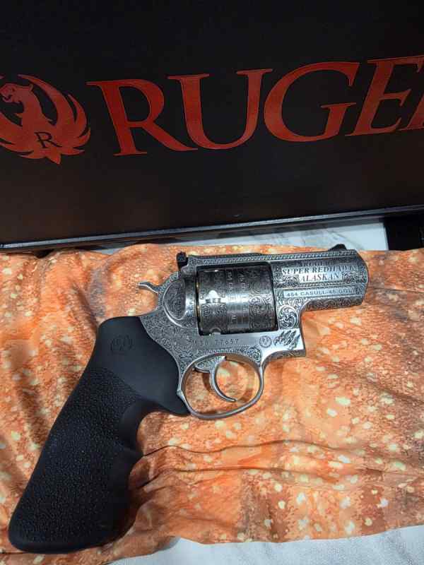 WTT/WTS Ruger 454 Casull SRA Engraved