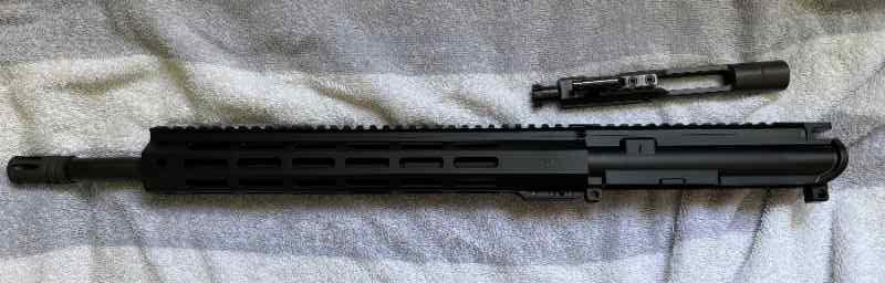 PSA 16” 300bo upper unfired with BCG